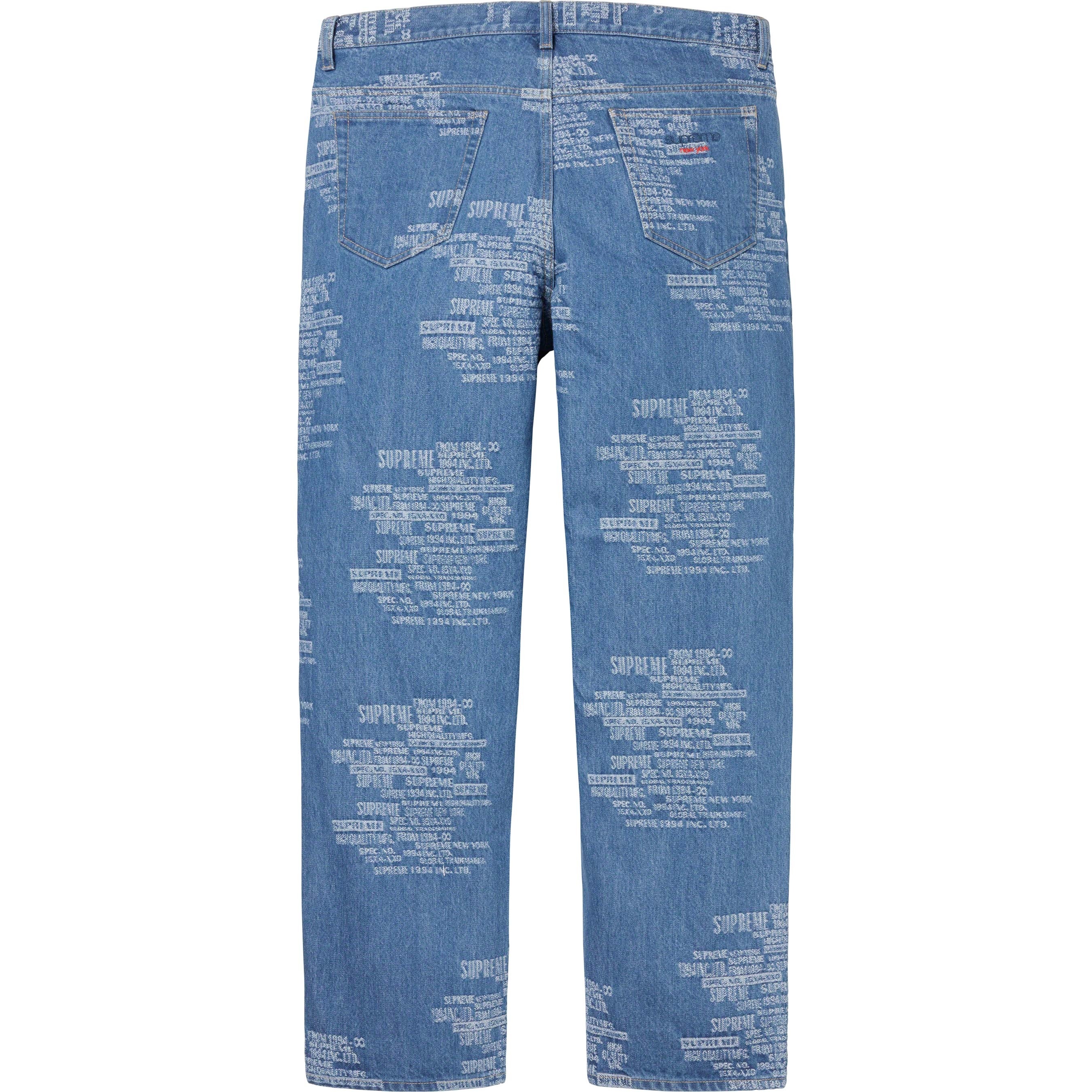 Trademark Jacquard Baggy Jean view 7